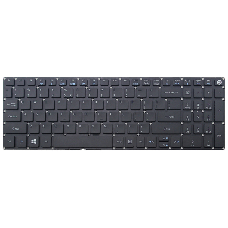 Laptop us keyboard for Acer Aspire ES1-732-P2ER